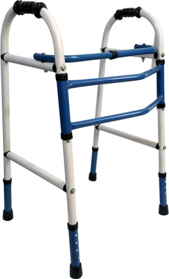 KSV CARE *Portable Light Weight Height Adjustable Foldable Walking Stick