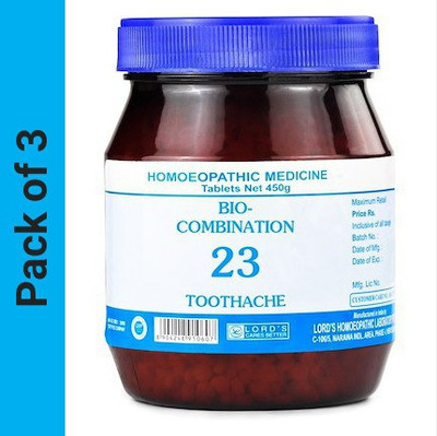 LORD'S Bio Combination No 23 Tablets(3 x 450 g)