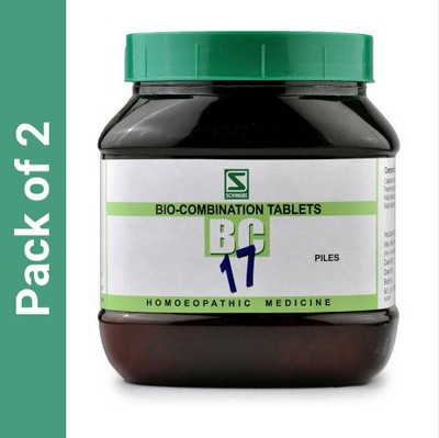 Dr.Willmar Schwabe India Bio-combination BC 17 Tablets(2 x 550 g)
