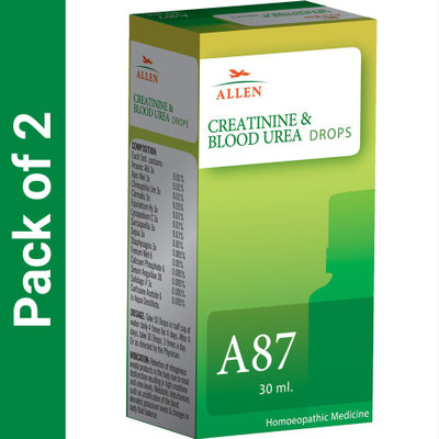 ALLEN A87 Creatinine & Blood Urea Drops(2 x 30 ml)