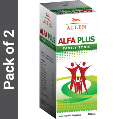 ALLEN Alfa Plus Syrup(2 x 500 ml)
