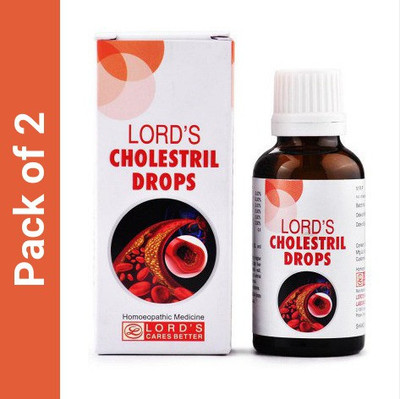 LORD'S Cholestril Drops(2 x 30 ml)