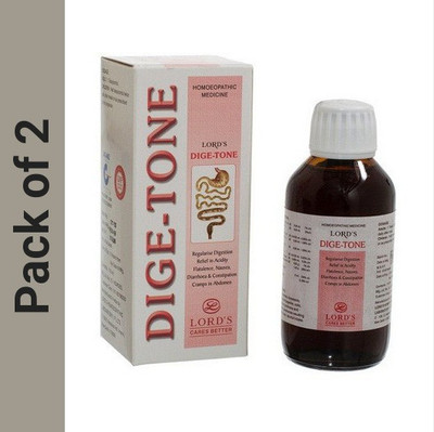 LORD'S Dige Tone Syrup(2 x 115 ml)