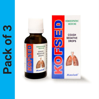 HASLAB Kofsed Cough Sedative Drops(3 x 30 ml)