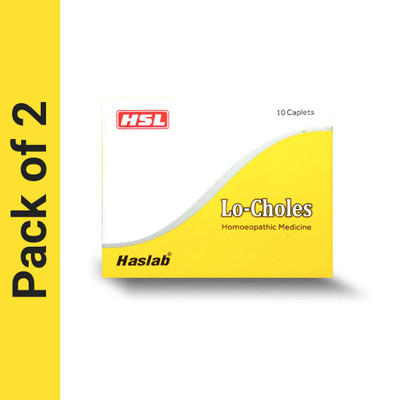 HASLAB Lo-Choles Tablets(2 x 10 Units)