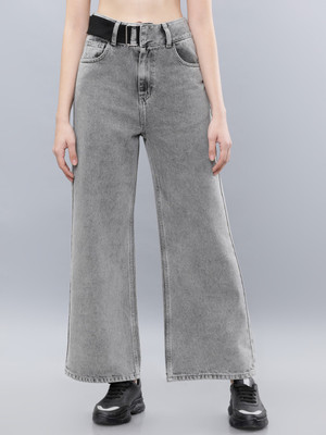 Tokyo Talkies Flared Women Grey Jeans