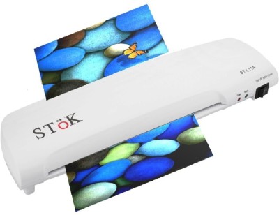 Stok SToK Fully Automatic / A4 Laminator with Jam Release Button | Supports Hot & Cold Lamination 10 inch Lamination Machine