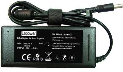 Lapower Acer TravelMate 8100 Laptop 65 W Adapter(Power Cord Included)
