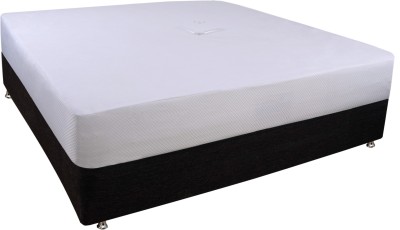 SPRINGTEK Fitted Double Size Waterproof Mattress Cover(White)