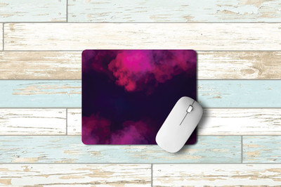 FA6 Designer Printed Mouse Pad Anti-Skid Non Slip Durable Rubber Base Comfortable Mousepads Mat for Laptop and Computers (Pink & Navy) Non Slip Base Mousepad(Pink & Navy)