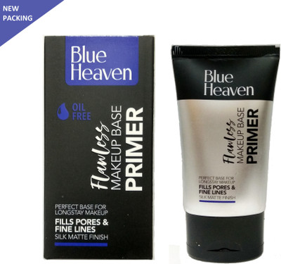 BLUE HEAVEN Makeup Base Primer - Oil Free & Matte Finish Primer  - 30 g(Transparent)