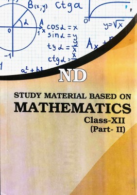 ND Ncert Fully Solution Mathematics Part-2 For 12th Class (English Medium) NCERT Syllabus (Kunji)(Paperback, Nandlal ji)