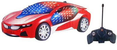 Tenmar famous car 3d with lights(Red)