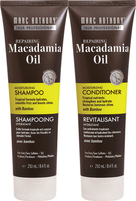 Marc Anthony Repairing Macadamia Oil Sulfate Free Shampoo & Conditioner (Combo Pack)(500 ml)