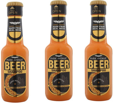 PARK AVENUE DAMAGE FREE BEER SHAMPOO 180 ML(180 ml)