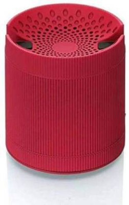SANNO WORLD Portable wireless Stereo Audio with Powerful Deep Bass Sound XQ3 3 W Bluetooth Speaker 3 W Bluetooth Speaker(Red, Mono Channel)
