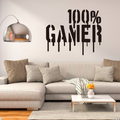 amazinghub 60 cm a_killergamer Self Adhesive Sticker(Pack of 1)