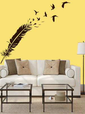 ALLURE 60 cm Wings of Hope Self Adhesive Sticker(Pack of 1)