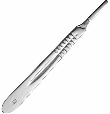 EUZA Surgical blade no.22 (30 pcs) with Scalpel Handle size 4 (2 pcs) Surgical Scalpel(Pack of 30)