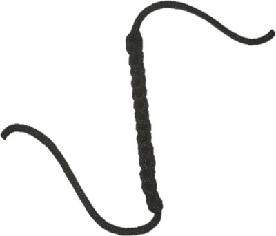 Hind Home Black Thread(0.6 m Pack of2)