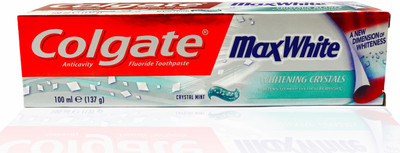 Colgate Max White Whitening Crystals Imported Toothpaste(100 ml)