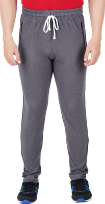 Guide Solid Men Grey Track Pants