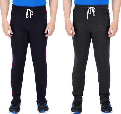 Guide Solid Men Dark Blue, Black Track Pants