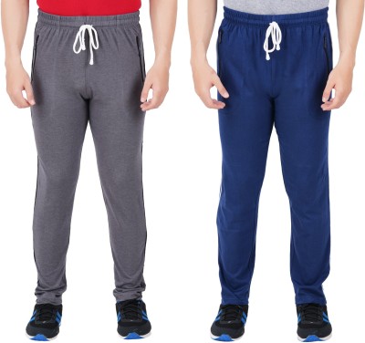 Guide Solid Men Grey, Blue Track Pants