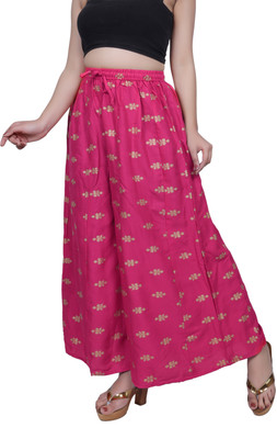 NOBHOB Regular Fit Women Pink Trousers