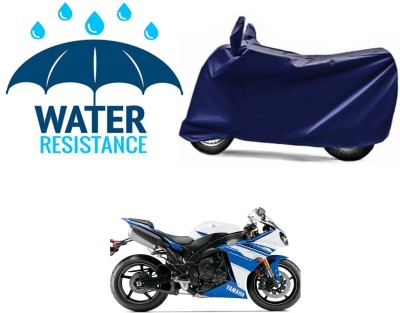 Mdstar Waterproof Two Wheeler Cover for Yamaha(YZF R1M, Blue)