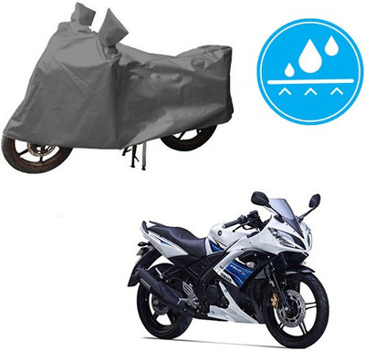 HYBRIDS COLLECTION Waterproof Two Wheeler Cover for Yamaha(YZF R15 S, Grey)