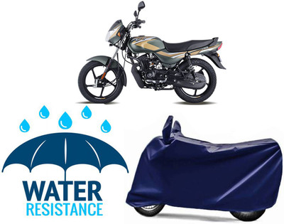 Mdstar Waterproof Two Wheeler Cover for Bajaj(CT100, Blue)