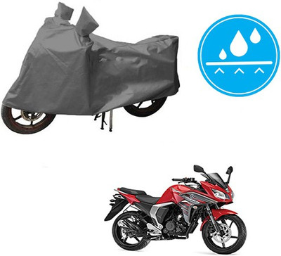 HYBRIDS COLLECTION Waterproof Two Wheeler Cover for Yamaha(Fazer, Grey)