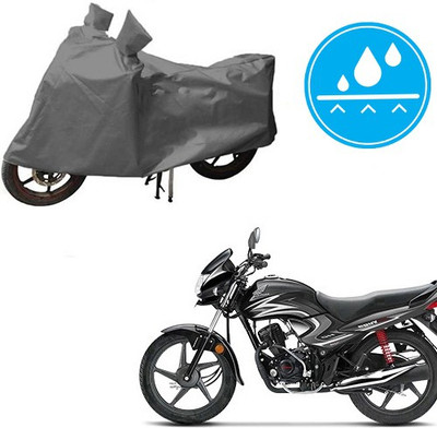 THE REAL ARV Waterproof Two Wheeler Cover for Honda(Dream, Grey)