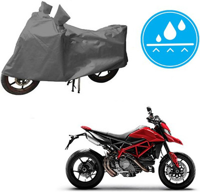 HYBRIDS COLLECTION Waterproof Two Wheeler Cover for Ducati(Hyperstrada, Grey)