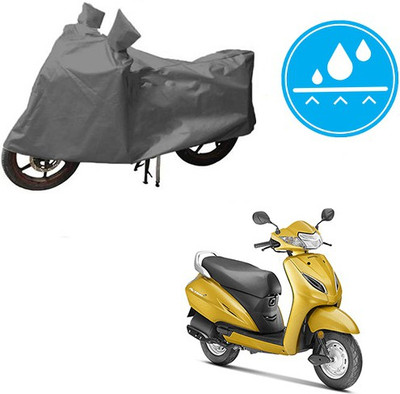 HYBRIDS COLLECTION Waterproof Two Wheeler Cover for Honda(Activa 5G, Grey)