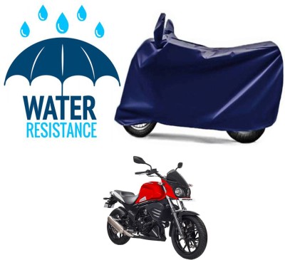 RONISH Waterproof Two Wheeler Cover for Mahindra(Mojo UT 300, Blue)