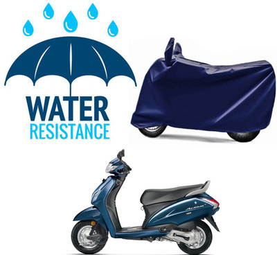 Mdstar Two Wheeler Cover for Honda(Activa 4G, Blue)