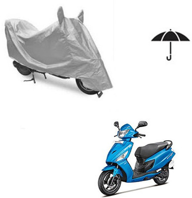 SRENTERPRISES Two Wheeler Cover for Hero(Maestro Edge, Silver)