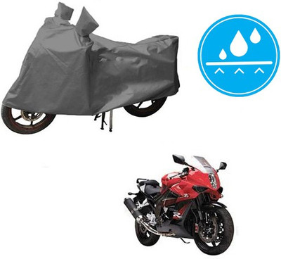 THE REAL ARV Waterproof Two Wheeler Cover for Hyosung(GT650R, Grey)