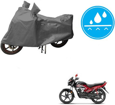 HYBRIDS COLLECTION Waterproof Two Wheeler Cover for Honda(Dream Yuga, Grey)