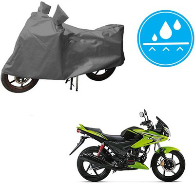 HYBRIDS COLLECTION Waterproof Two Wheeler Cover for Honda(CBF, Grey)