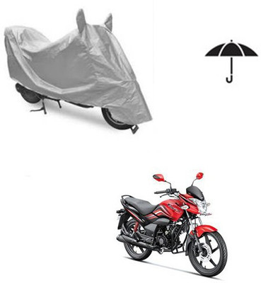 SRENTERPRISES Two Wheeler Cover for Hero(Passion Xpro, Silver)