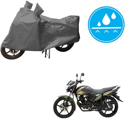 HYBRIDS COLLECTION Waterproof Two Wheeler Cover for Yamaha(Saluto, Grey)