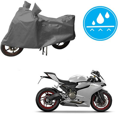 HYBRIDS COLLECTION Waterproof Two Wheeler Cover for Ducati(899 Panigale, Grey)