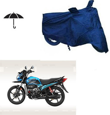 Mdstar Waterproof Two Wheeler Cover for Honda(Passion Pro TR, Blue)