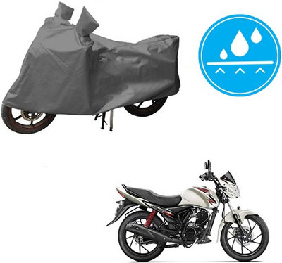 HYBRIDS COLLECTION Waterproof Two Wheeler Cover for Suzuki(Sling Shot, Grey)