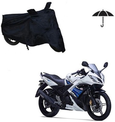 Atulit enterprises Two Wheeler Cover for Yamaha(YZF R15 S, Black)