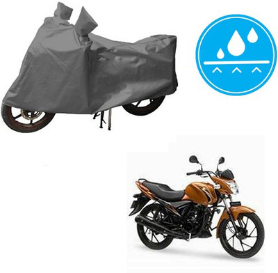 THE REAL ARV Waterproof Two Wheeler Cover for Suzuki(Sling, Grey)