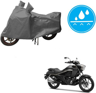 HYBRIDS COLLECTION Waterproof Two Wheeler Cover for Suzuki(Intruder, Grey)